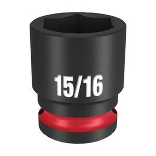 SHOCKWAVE Impact Socket 1/2 Inch Drive 15/16 Inch Standard 6 Point - Milwaukee