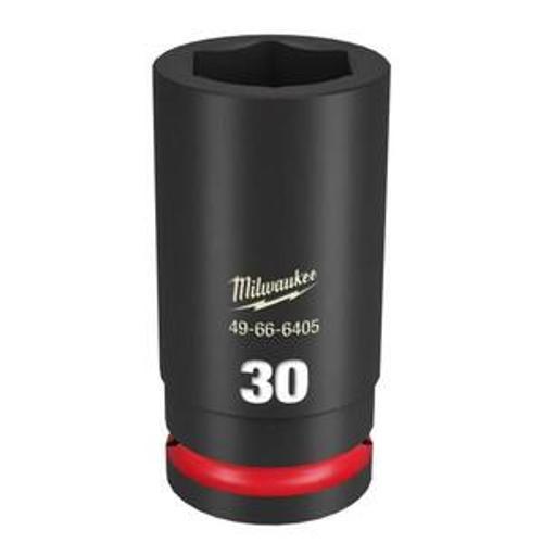 SHOCKWAVE Impact Socket 3/4 Inch Drive - Milwaukee 30mm Deep 6 Point