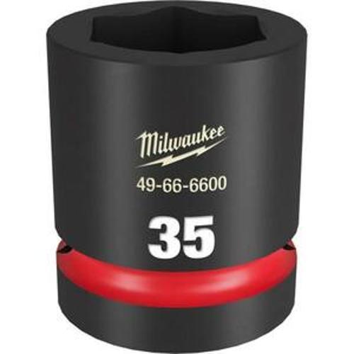 SHOCKWAVE Impact Socket - Milwaukee 1 Inch Drive 35mm Standard 6 Point