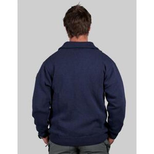 Gust Windproof Wool Pocket Jersey Navy - Bushbuck S