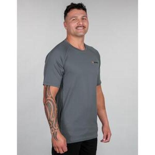 Apex Tee Baselayer Gunmetal Grey - Bushbuck XS