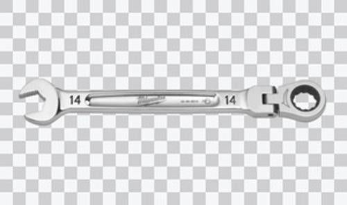 Ratcheting Combination Wrench Metric Flex Head - Milwaukee 14mm