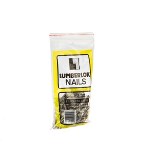 45 x 3.3mm 500G Stainless Steel Annular Groove - LUMBERLOK