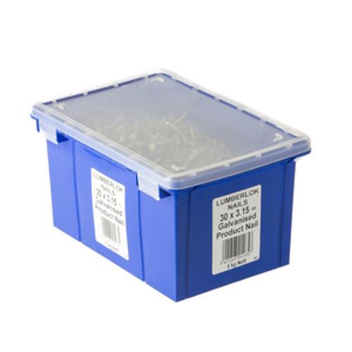 Galvanised Product Nail - LUMBERLOK 30mm 3.15mm 5Kg