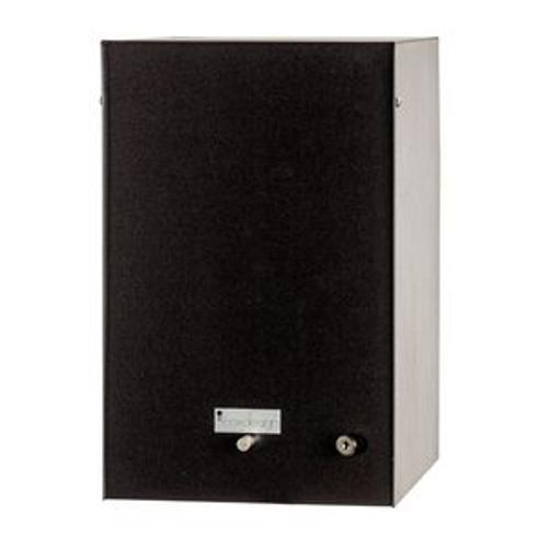 Designer Letterbox Back Open Full Black - Box Design