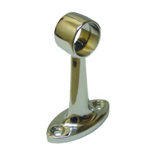 Towel Rail Centre Pillar Bracket Chrome For - Miles Nelson 25mm Tube 028CP25C