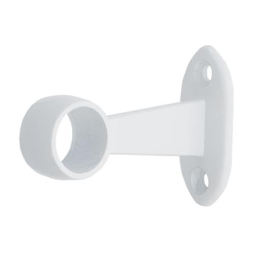 Towel Rail Centre Bracket White For - Miles Nelson 19mm Tube 024PW19CBP