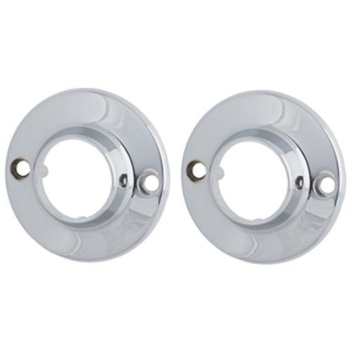 Towel Rail End Bracket Chrome For - Miles Nelson 25mm Tube 2 Pack 107CP25