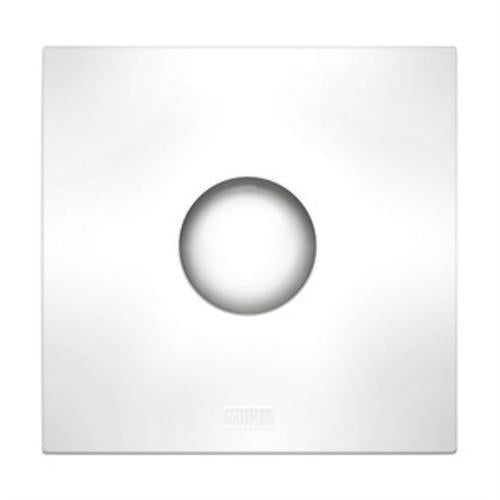 Wall Exhaust Fan 14W - HPM 100mm Square Ceiling/Wall Mount White