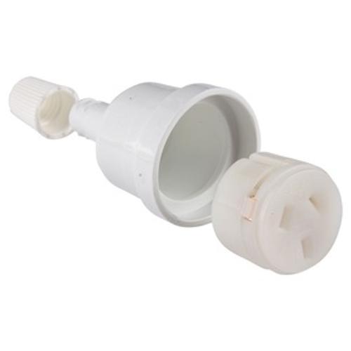 Cord Extension Socket 10A White - HPM