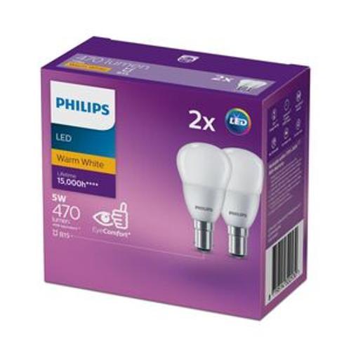 LED Lamp 8.5w E27 Frosted Dimmable - Philips