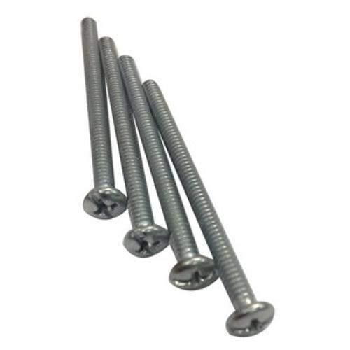 Screws 51mm 6-32 Thread Nickel/Florentine Bronze 10-Pack - HPM