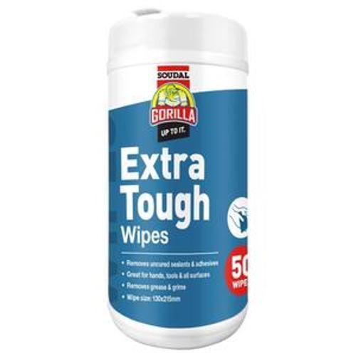 Extra Tough Wipes 50 Pack - MR GORILLA