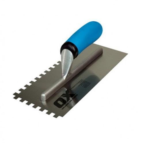 Pro Notch Trowel 10 x - OX Tools 10mm
