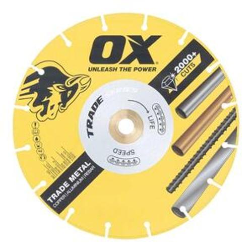 Trade Diamond Metal Plus Blade - OX Tools 125mm