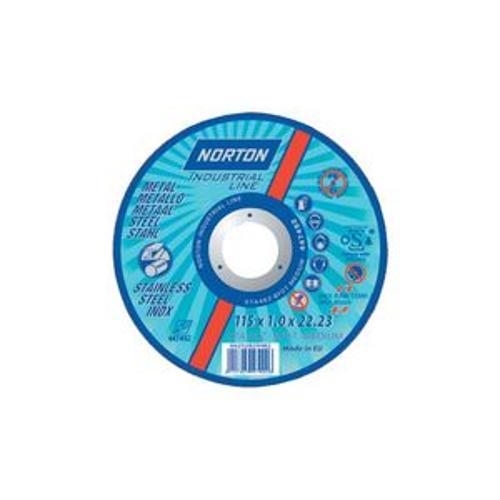 Metal Cut Off Wheel Iron Free 115 x 1 x - NORTON 22mm