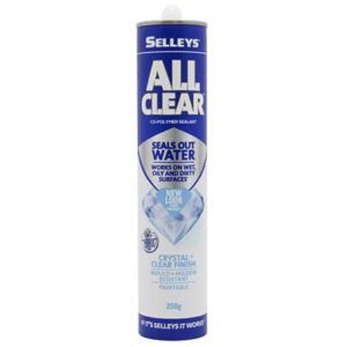 All Clear Multi Purpose Sealant Clear - Selleys 250g