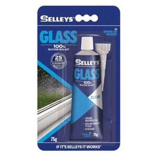 Window and Glass Sealant Translucent - Selleys 75g