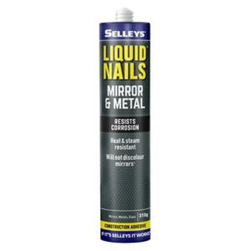 Liquid Nails Metal and Glass Construction Adhesive - Selleys 310g