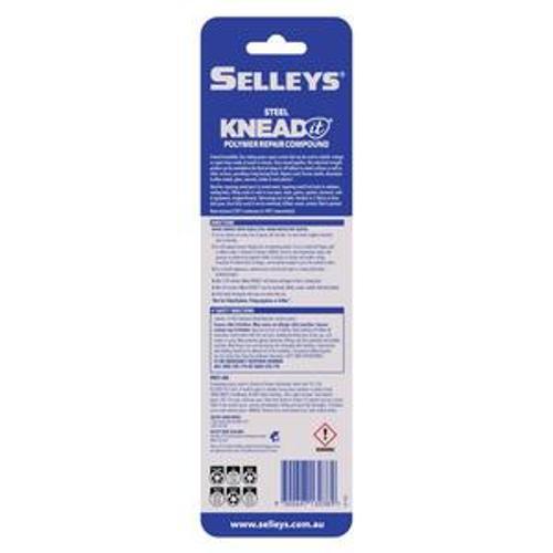 Knead It Steel Epoxy Putty - Selleys 110g