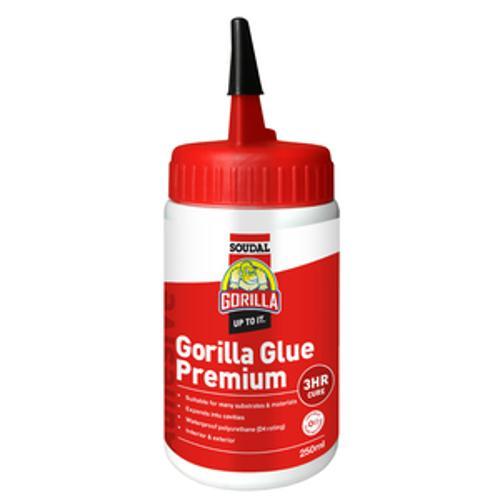 Glue Premium 3 Hour Cure Polyurethane Based Adhesive - Gorilla 250ml