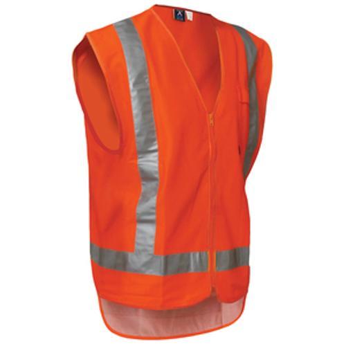 TTMC-W17 Polyester Vest Orange - Bison M 52305O-M