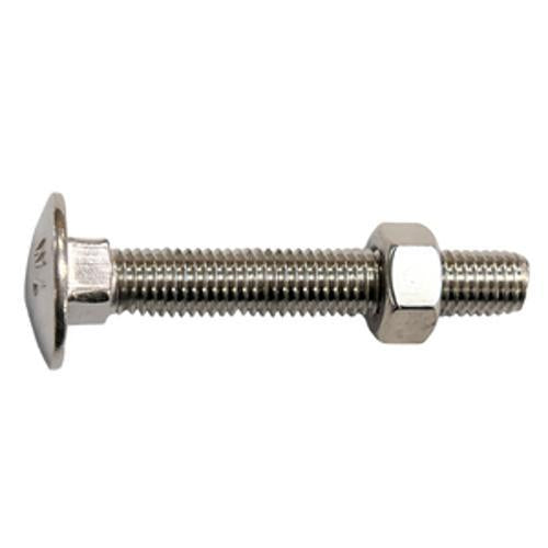 Coach Bolt and Nut 12 x - Ecko 80mm T316 Stainless Steel