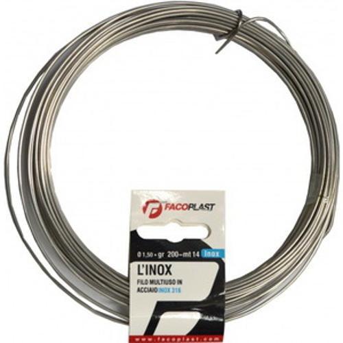 Binding Wire Stainless Steel - Faco Plast 1.5mm 50g Coil