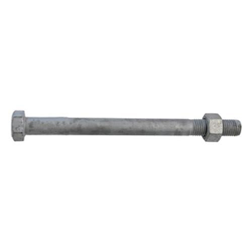 Engineer Bolt and Nut M16 x - Ecko 260mm Hex Head 4.6 Galvanised Steel