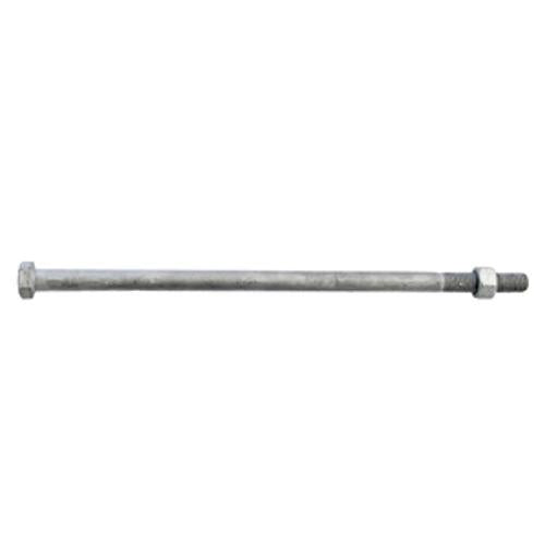 Engineer Bolt and Nut M12 x - Ecko 280mm Hex Head 4.6 Galvanised Steel