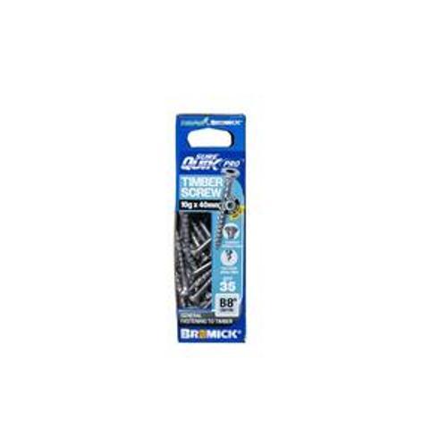 SureQuik Pro Wood Screw - Bremick 10G 40MM B8 T25