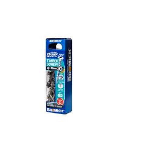 SureQuik Pro Wood Screw - Bremick 8G 32mm SS T304 T20 65 Packet