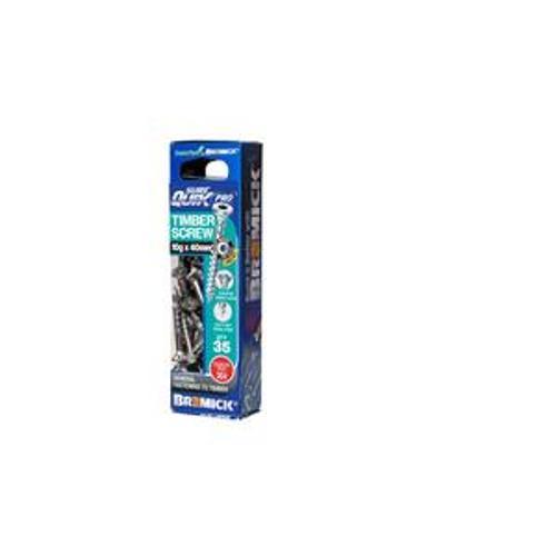 SureQuik Pro Wood Screw - Bremick 10G 40MM SS T304 T25