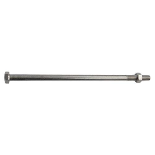 Engineer Bolt and Nut M12 x - Ecko 300mm Hex Head T316 Stainless Steel