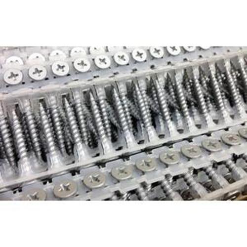 Collated Screw Cement Board Galvanised CL3 - Fortress 6g x 30mm 1000 Box