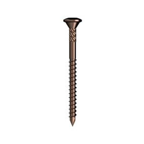 Bremick Bronze Deck Screw Raised 10g x 65mm 1000 Box