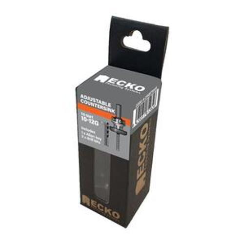 Drill Bit Adjustable Countersunk 10-12G - Ecko
