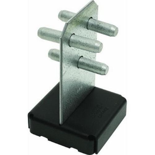Post Base Concealed Post Tie Kit 90 x 90mm Steel Galvanised CPT44Z