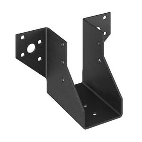 Outdoor Accent Concealed Flange Joist Hanger Black 45mm x 90-120mm