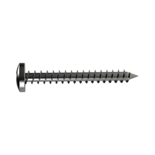 Self Tapping Screw 12g x 32mm Pan Head Square Drive T304 Stainless Steel