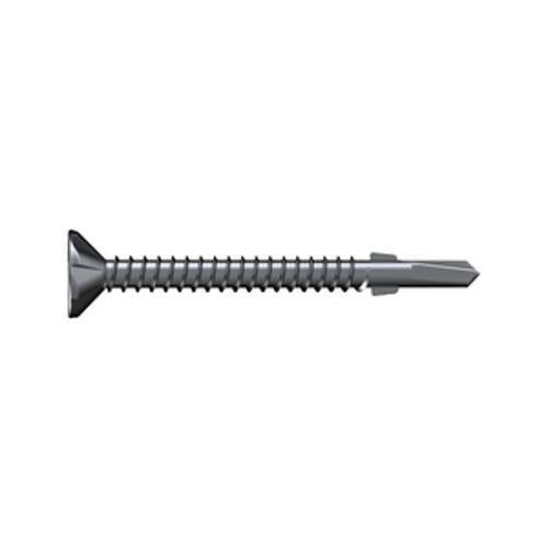 Self Drilling Screw for Metal Wing 10G x 40mm Countersink Head Square Drive B8