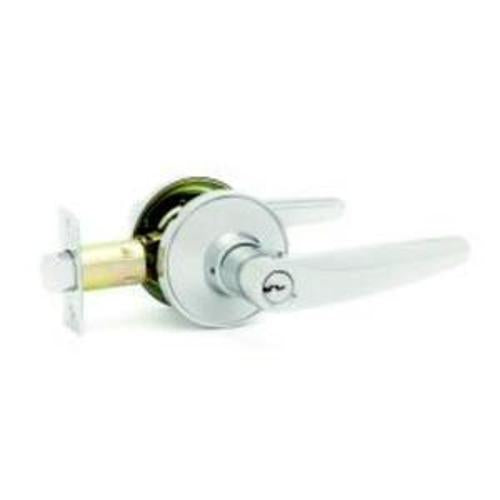 Focus Entrance Lever Set 60-70mm Satin Chrome - Yale