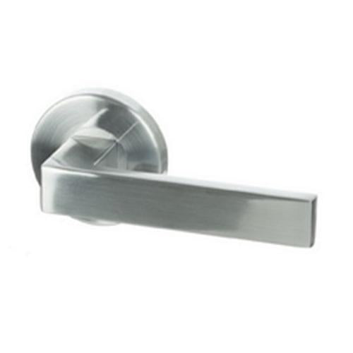 S Range Skyler Lever Dummy Satin Chrome - Miles Nelson