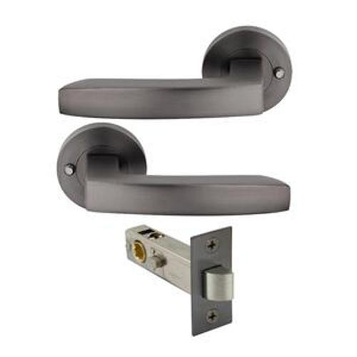 Futura Corbel Integrated Privacy Set Graphite Nickel