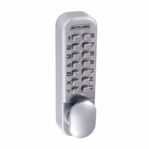Mechanical Digital Lock Satin Chrome Plate - Schlage