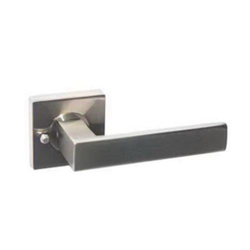 Savona Privacy Integrated Lever Handle Stain Nickel Plated I-92BK.SNP - Sylvan