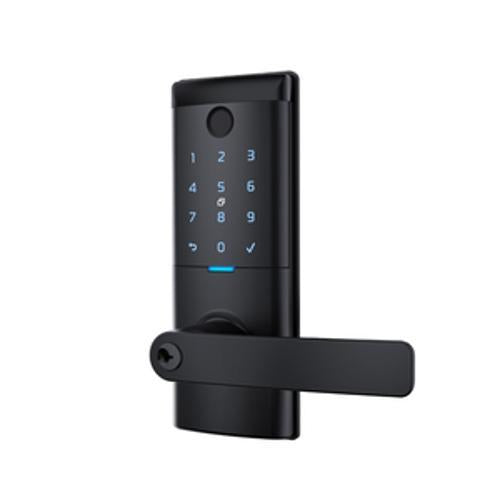Ascent Smart Entrance Lever Black - Schlage