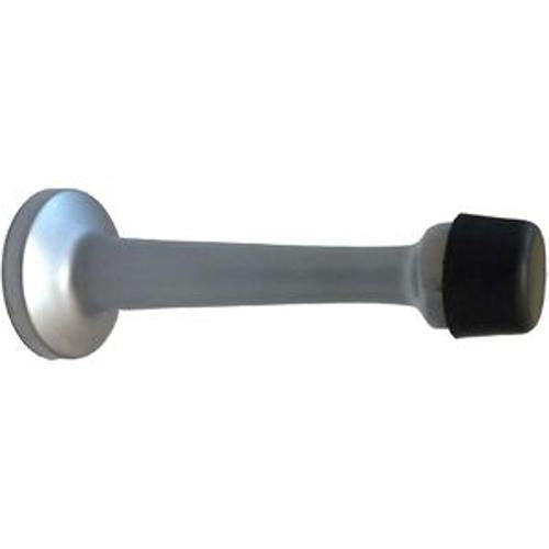 400 Door Stop Wall Mount - Miles Nelson 80mm Satin Chrome 400SC