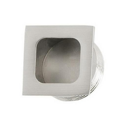 Square Flush Finger Pull Stainless Steel - Miles Nelson