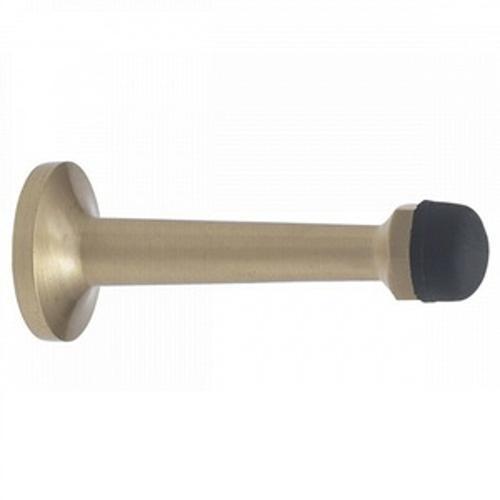 Door Stop 75mm Concealed Skirting Fix Brushed Nickel - Windsor Hardware